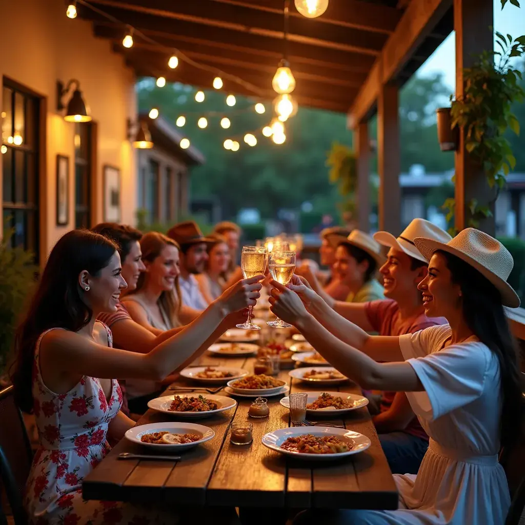 Традиционный южный дом с верандой и цветами вокруг.
